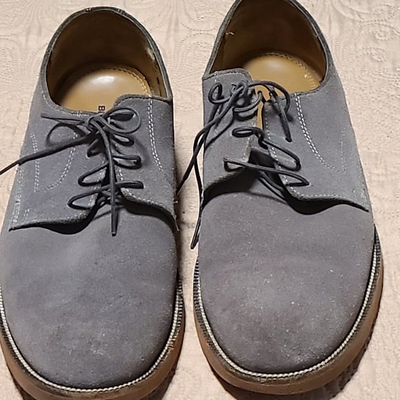 Bostonian Men Lace Up Suede Shoes - Picture 1 of 3